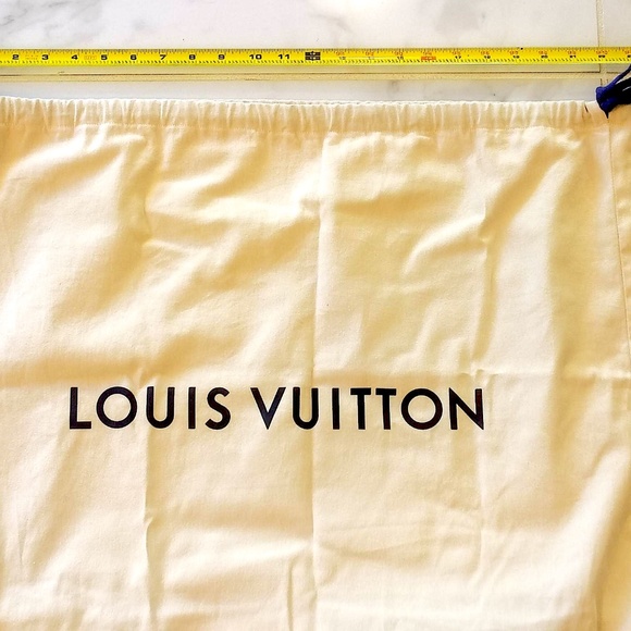 Louis Vuitton XL Handbag/Brief Case Drawstring Dust Bag Approximately 23… - Picture 10 of 10